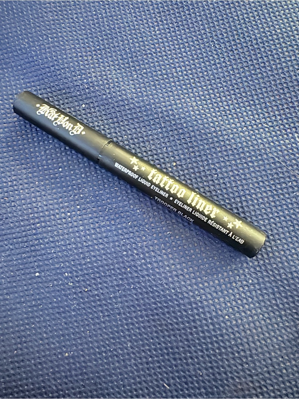 Kat Von D Tattoo Liner Waterproof Liquid Eyeliner in Trooper Black